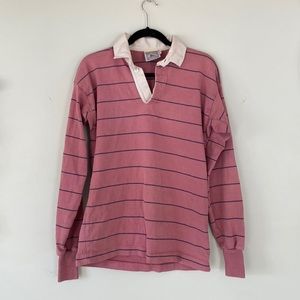 Vintage Land’s End Rugby Jersey size M